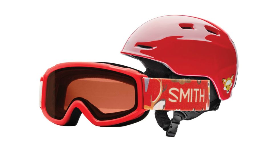 Suncloud Polarized Optics Zoom/Sidekick Youth Combo-Fire Animal Kingdom-Youth Small