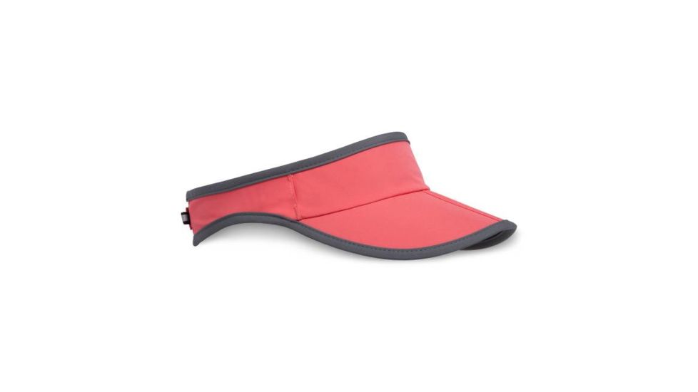 Sunday Afternoons Aero Visor, Coral/Gray, One Size S2A05002B80107