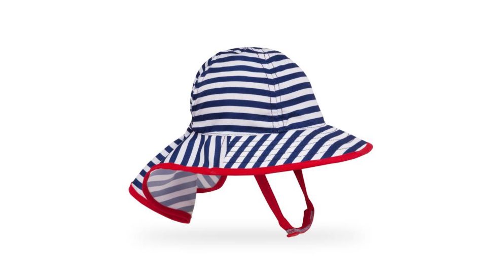Sunday Afternoons Infant Sun Sprout Hat, Navy/White Stripe, Infant S2F01553B55721