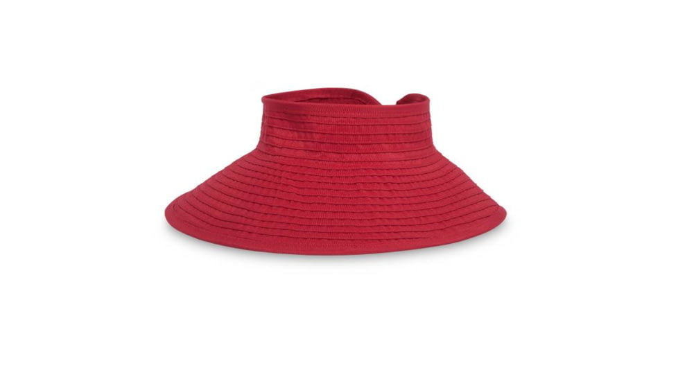 Sunday Afternoons Sonoma Visor, Red, One Size S2C13269C42607