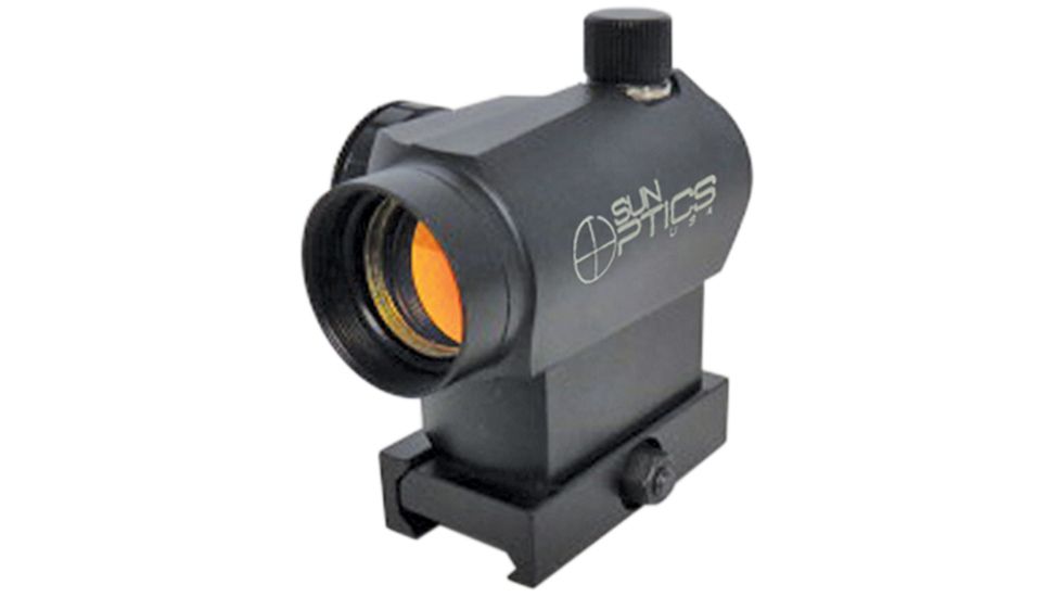 Sun Optics Red Micro Sight/T-Dot Reticle/ Red/Green High Mount CD13-ES004T