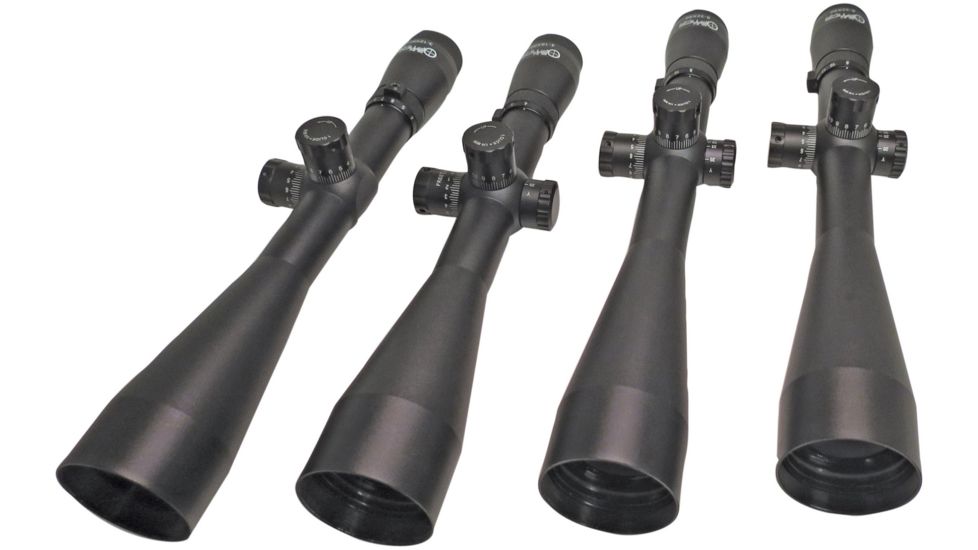 Sun Optics Tac Iii  30Mm Rifle Scope 3-12X50 1/4 Moa W/O S/W/Sunshade, Mil Dot CS25-31250