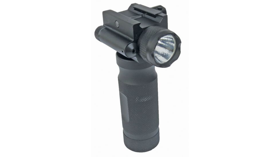 Sun Optics Tactical Fore End Grip w/250 Lumen/Green. Laser CVFG