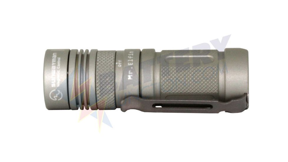 Sunwayman M11R U2 Mr. Elfin 230 Lumens Ultra-compact Magnetic Control Flashlight -  1 x CR123A or 16340 Battery  - Natural SUNWAYMAN-M11R-NATURAL