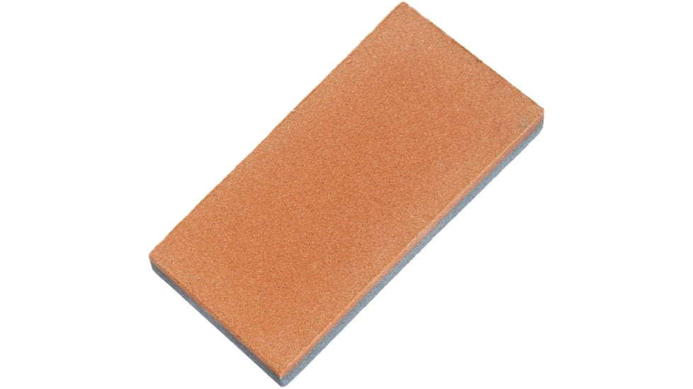 Super Double Side Sharpening Stone, 4in, Orange Side 320 Grit, Gray Side 240 Grit, M0002/SR325