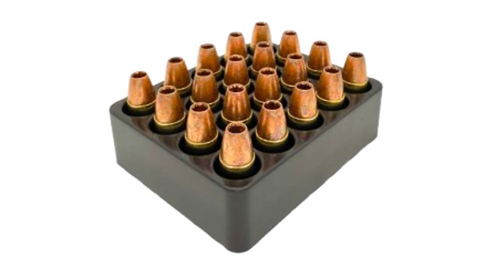 Super Vel Ammunition 38 Super Auto +P 115 Grain Solid Copper Hollow Point Brass Pistol Ammunition, 20 Round, 38SPR11520