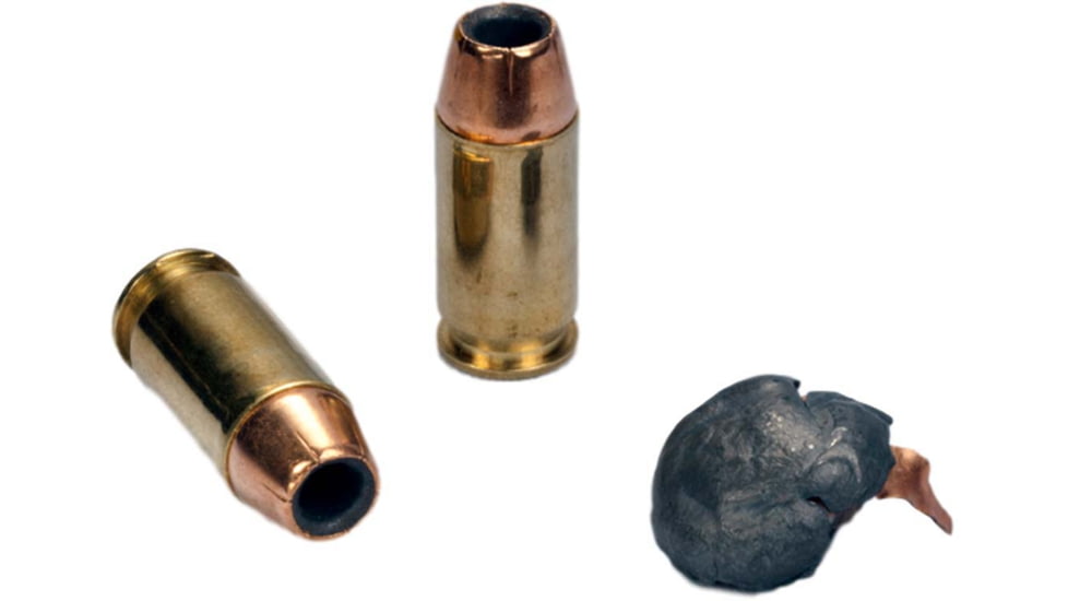 Super Vel Ammunition 45 ACP 185 grain Jacketed Hollow Point Brass Cased Pistol Ammo, 20 Rounds, 4518520