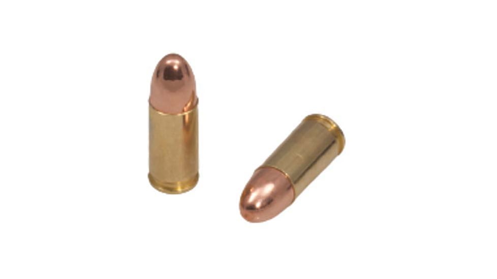 Super Vel Ammunition 9mm Luger 115 Grain Full Metal Jacket Brass Pistol Ammunition, 50 Round, 911550N