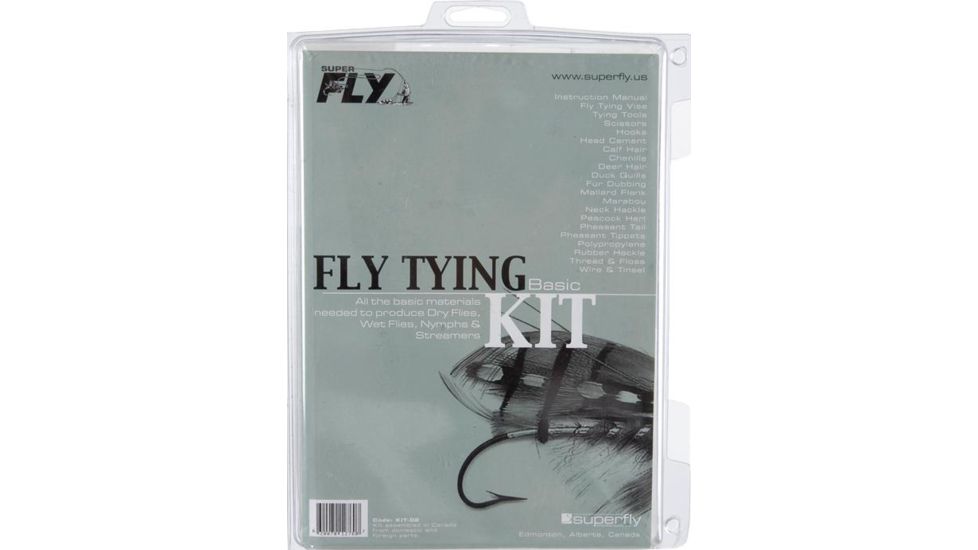 SuperFly Fly Tying Kit-Basic 748442