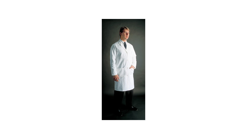 Superior Uniform MenS Cotton Twill Lab Coats, Worklon 423-42
