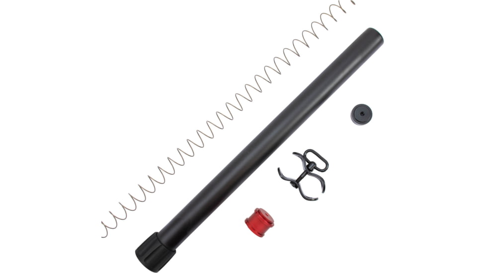 Sure Cycle 4 Shot Magazine Extension Tube Assembly for Remington 870, 1100, 1187 &amp; Versa Max, Black, REMEXT4