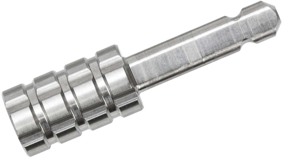 Sure Cycle Frag Bolt Handle For Beretta TYPE 2 &amp; Browning B-80 Shotguns, Silver, S123586F