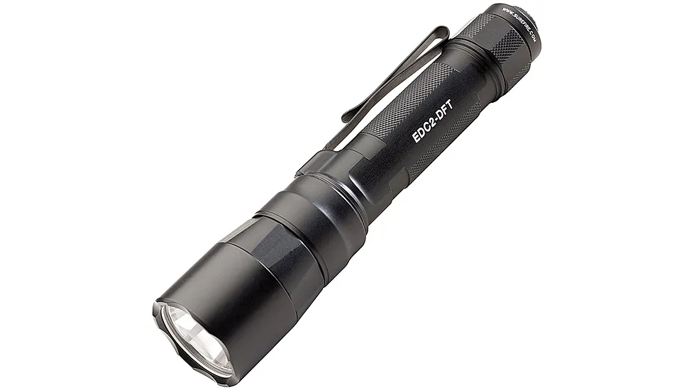 SureFire TURBO Series 18650/123 Everyday Carry Dual-Output LED Flashlight
