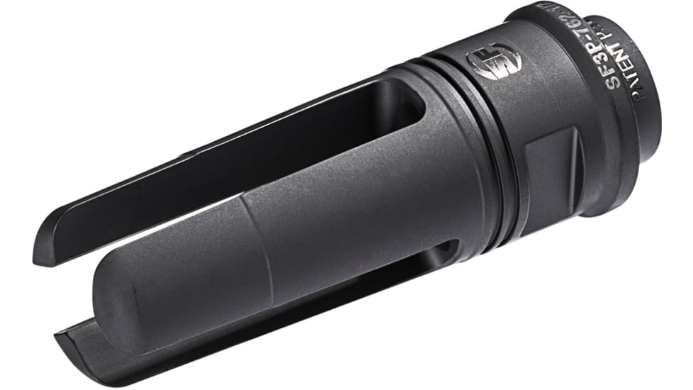 SureFire 3-Prong SOCOM Flash Hider Suppressor Adapter, AR-10, 7.62x51mm NATO, 5/8x24, Black, SF3P-762-5/8-24