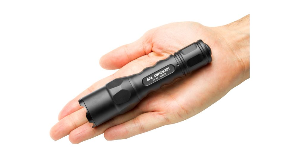 Surefire 6PX Defender Flashlight, Black, 320 Lumens 6PXD-C-BK