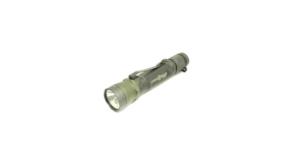 Surefire Aviator 2L Flashlight, Olive Drab, Dual Output, Blue LED A2L-HA-BL