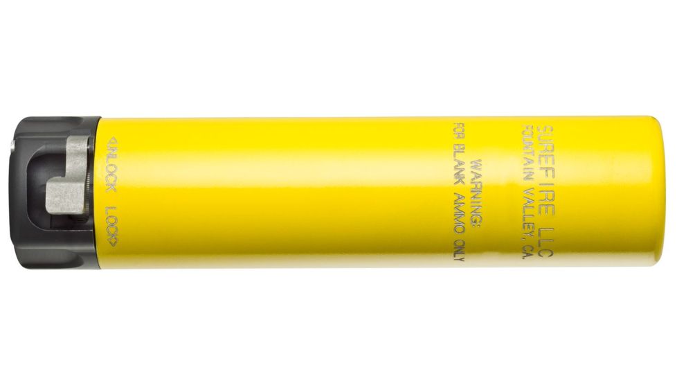 SureFire Blank Firing Adapter, Fits All Socom 7.62 Adapters, Yellow Color SF-BFA-762