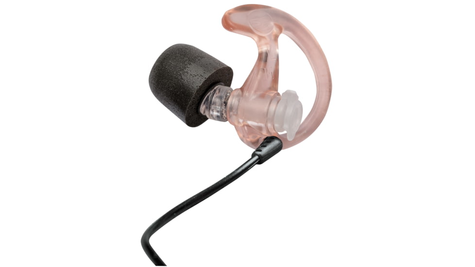 SureFire Comply Foam Tipped, Filtered Earplugs, Medium, 1 Pair, Clear EP7-MPR