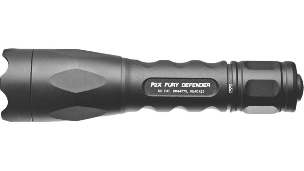 Surefire Fury Defender Single Stage 500 Lumen LED Flashlight with 2 123A Lithium Batteries