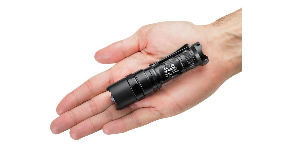 SureFire E1D LED Defender Dual-Output 123A LED Flashlight,300 Lumens E1DL-A