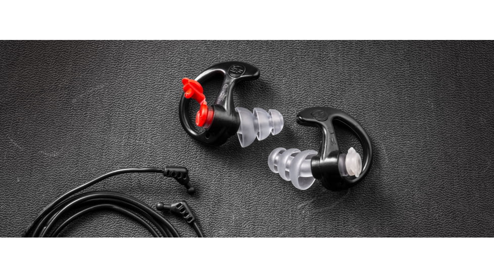 Surefire EP4 Sonic Defender Plus Earpieces Plus, Medium, Pair