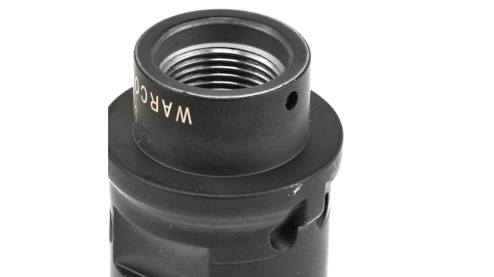 SureFire Flash Hider/Suppressor Adapter For M4/16 Rifles, WARCOMP-556-CTN-1/2-28