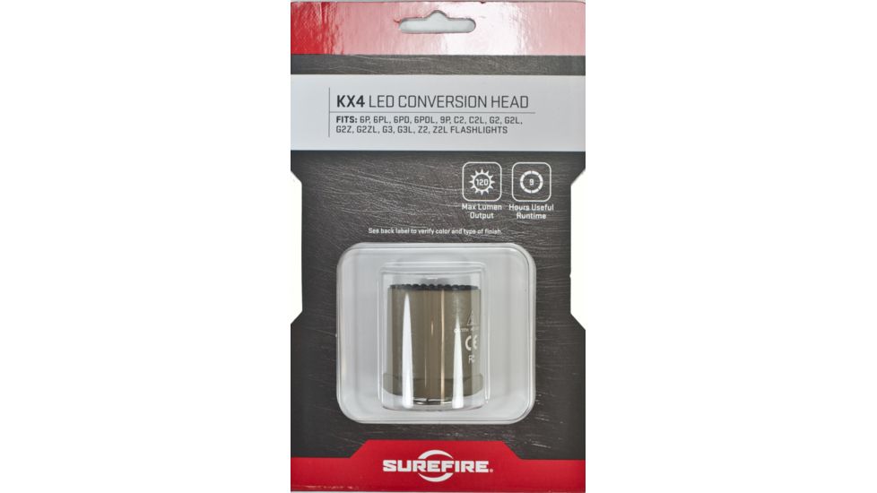 Surefire Flashlight 120 Lumen Head Tan KX4-TN
