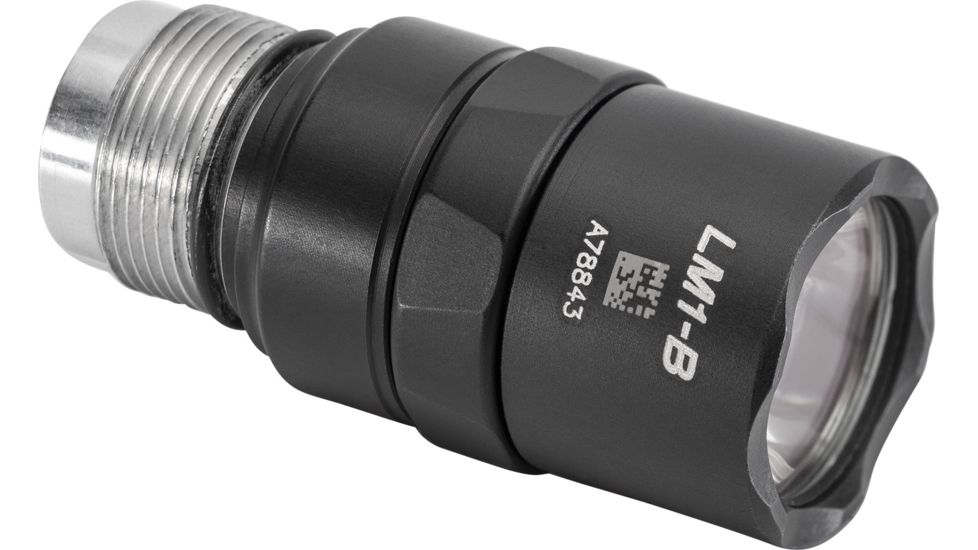 SureFire Forend Weapon Light LED Conversion Bezel Assembly, 500 Lumens, 3V, Single Output, 600/900 Series, Black, LM1-B-BK