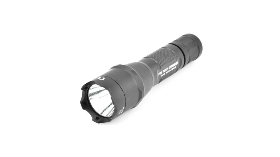 Surefire Fury Defender Single Stage 500 Lumen LED Flashlight w/2 Lithium Batteries P2XD-A-BK