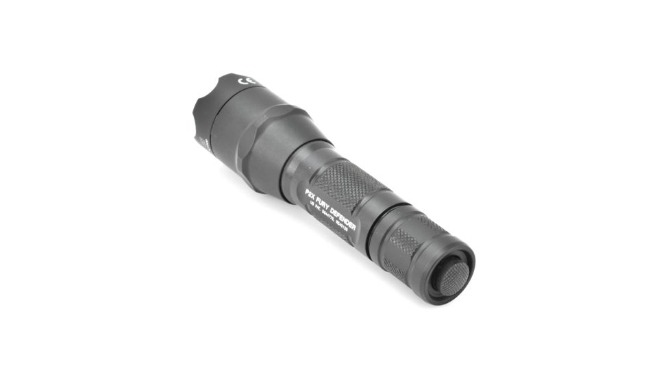 Surefire Fury Defender Single Stage 500 Lumen LED Flashlight w/2 Lithium Batteries P2XD-A-BK