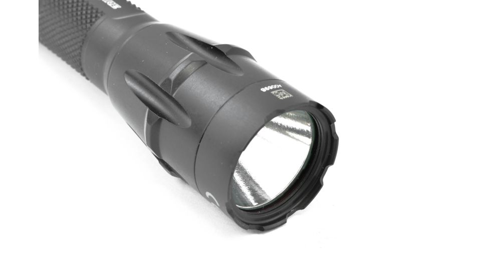 SureFire Fury Dual Fuel Tactical LED Weapon Light, 18650, White, 1500 Lumens, Black, FURY-DFT