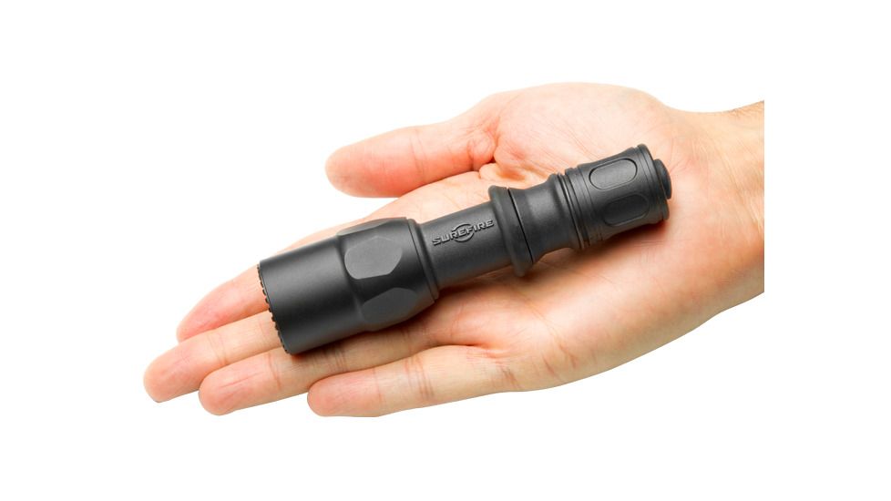 Surefire G2ZX Combatlight LED Flashlight, Black Polymer, Combatgrip Body, 600 Lumens, G2ZX-C-BK
