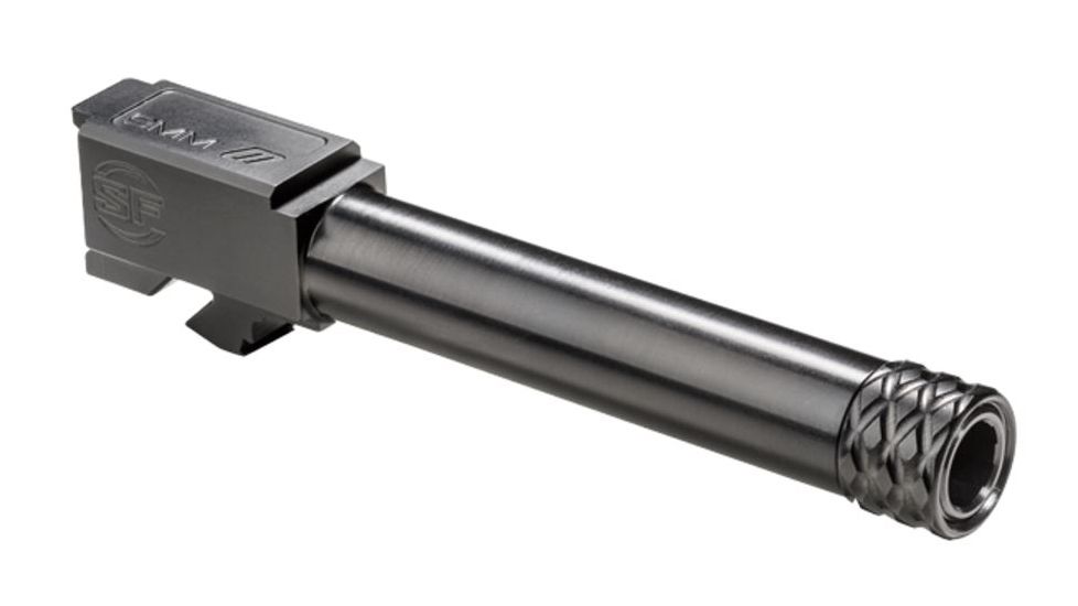SureFire Glock 17 Threaded Barrel 1/2-28 Threads, Black SF-G17-1/2-28-BK