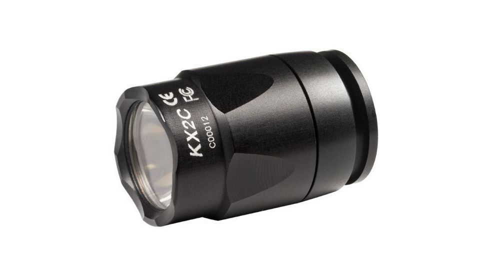 Surefire KX2C White LED Flashlight Head, Black KX2C-BK-WH