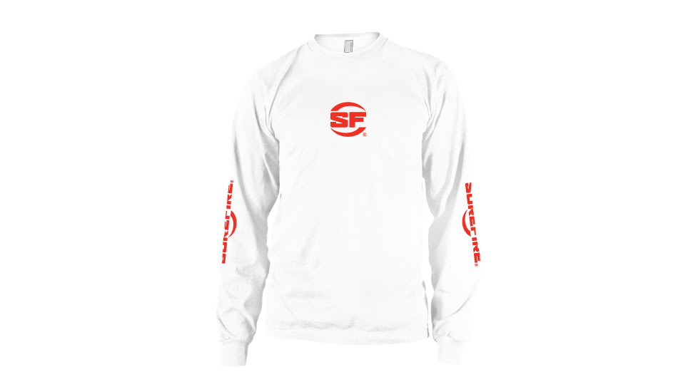 Surefire Long Sleeve Shirt, White, Surefire, Medium