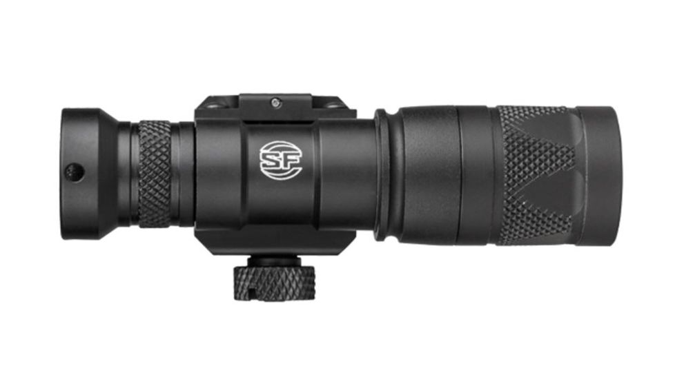 SureFire M300 Mini Scout Light LED Weapon Light, CR123A, IR/White, 250 Lumens, Black, M300V-B-Z68-BK