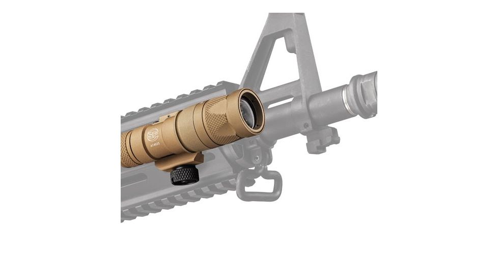 SureFire M300 Mini Scout Light LED Weapon Light, CR123A, IR/White, 250 Lumens, Tan, M300V-B-Z68-TN