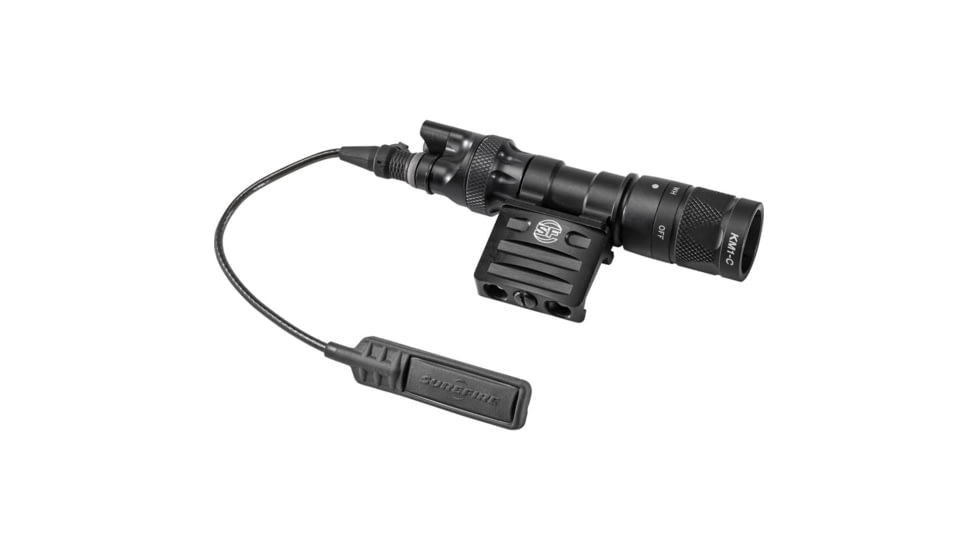 SureFire M312 Scout LED Weapon Lights, IR/White, 250 Lumens, Black, M312V-BK