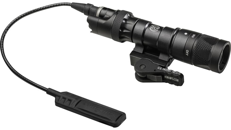 SureFire M322 3V LED Scout Light, 250 Lumens, Black, M322V-BK