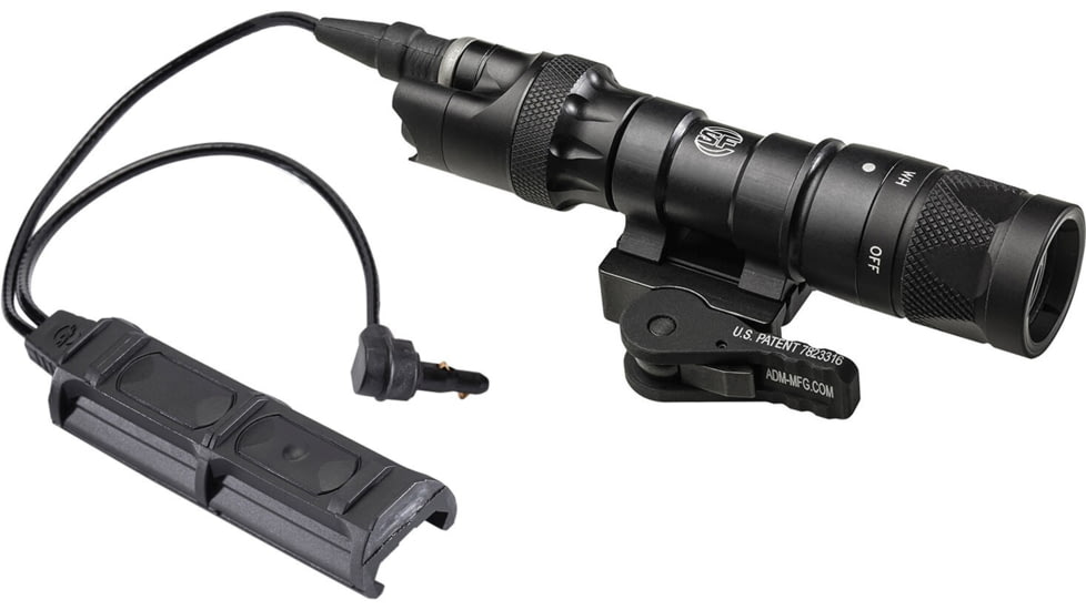 SureFire M323V Vamprie Scout LED and IR Weapon Light, 250 Lumens, Black, M323V-BK
