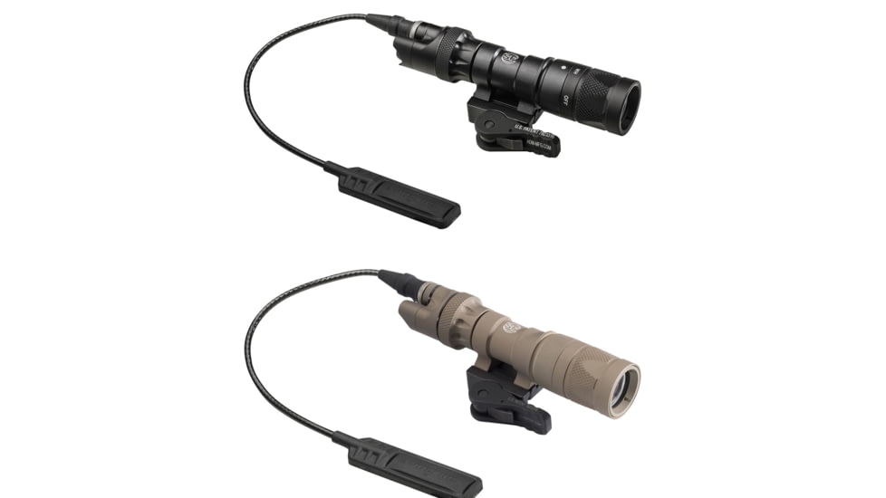 SureFire M323V Vamprie Scout LED and IR Weapon Light, Black, Tan