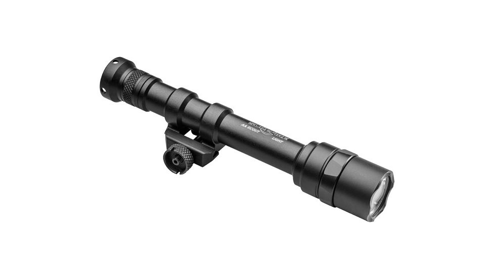 SureFire M600AA Scout Light Rail-Mountable LED Weapon Light, AA, 220 Lumens, Black , M600AA-BK