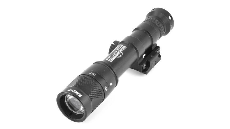 SureFire M600AAV Scout Light LED Weapon, Black, M600V-B-Z68-BK