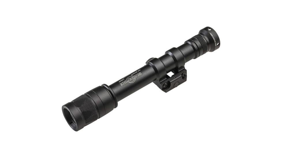 SureFire M600V Scout Weapon Light, AA, White and IR, 250 Lumens, Black, M600AAV-B-Z68-BK