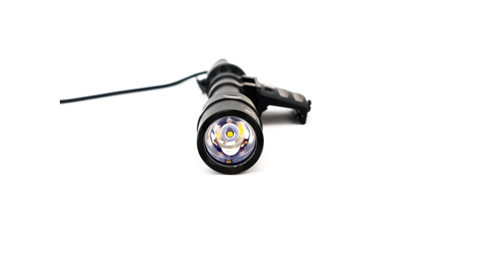 SureFire M612 Ultra Scout LED Weapon Light, 123A, White, 1000 Lumens, Black, M612U-BK