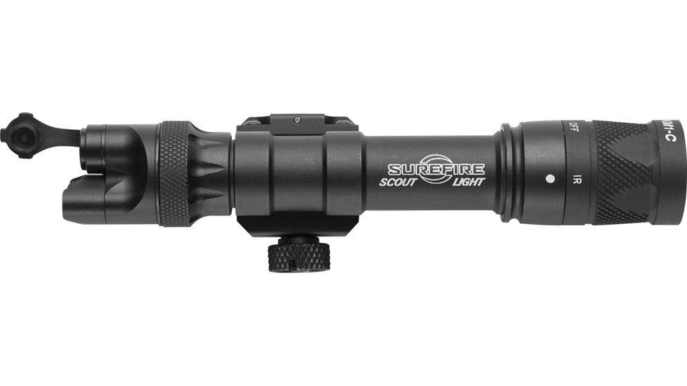 SureFire M623V Vampire Scout LED and IR Weapon Light, White, 350 Lumens, Black, M623V-BK