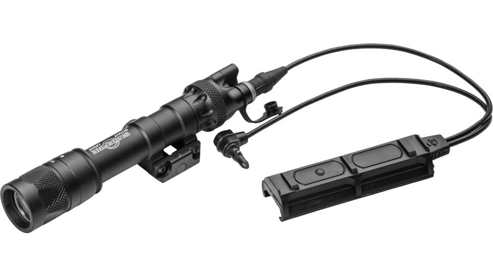 SureFire M623V Vampire Scout LED and IR Weapon Light, White, 350 Lumens, Black, M623V-BK