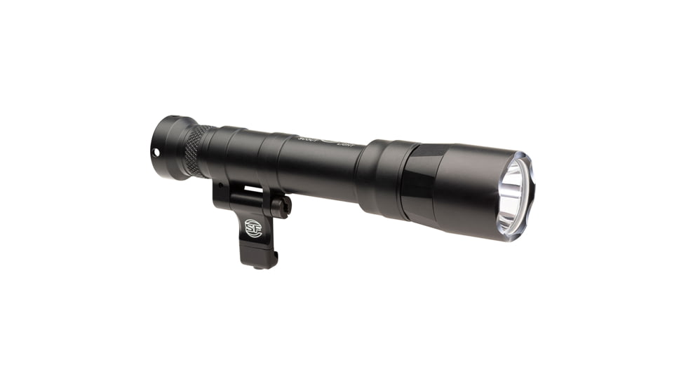 SureFire M640DFT-PRO Turbo Series 18350/123A High Candela 6-Volt Dual Fuel Scout Pro LED Weapon Light, 123A, 550 Lumens, Black, M640DFT-BK-PRO