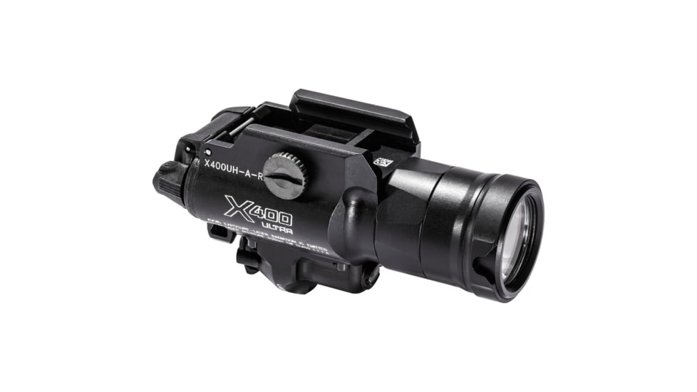 SureFire MasterFire Ultra-High-Output LED Weapon Light, Red, 1000 Lumens, Black, X400UH-A-RD