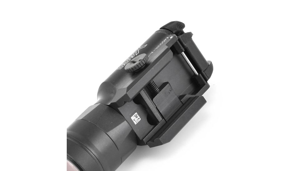 SureFire MasterFire Ultra-High-Output White LED + Green Laser WeaponLight, 1000 Lumens, 505 Nm Green Laser, Z-Xbc Push/Toggle SwitchSwitch, Black, X400UH-A-GN